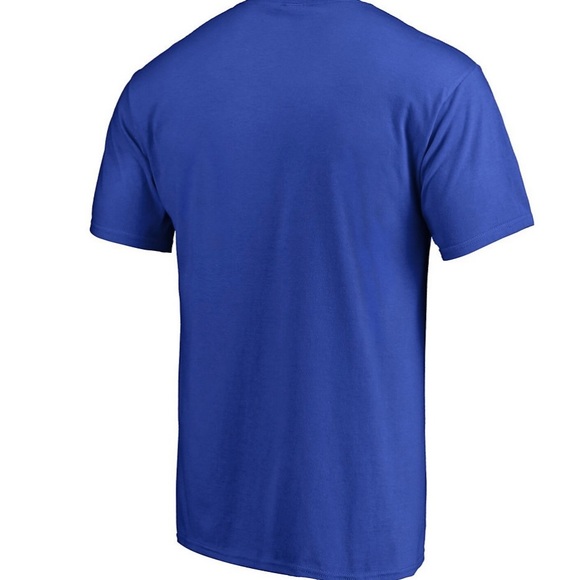 Texas Rangers Bleacher Blue Cooperstown Collection Logo T-shirt, Size Large - Picture 3 of 6